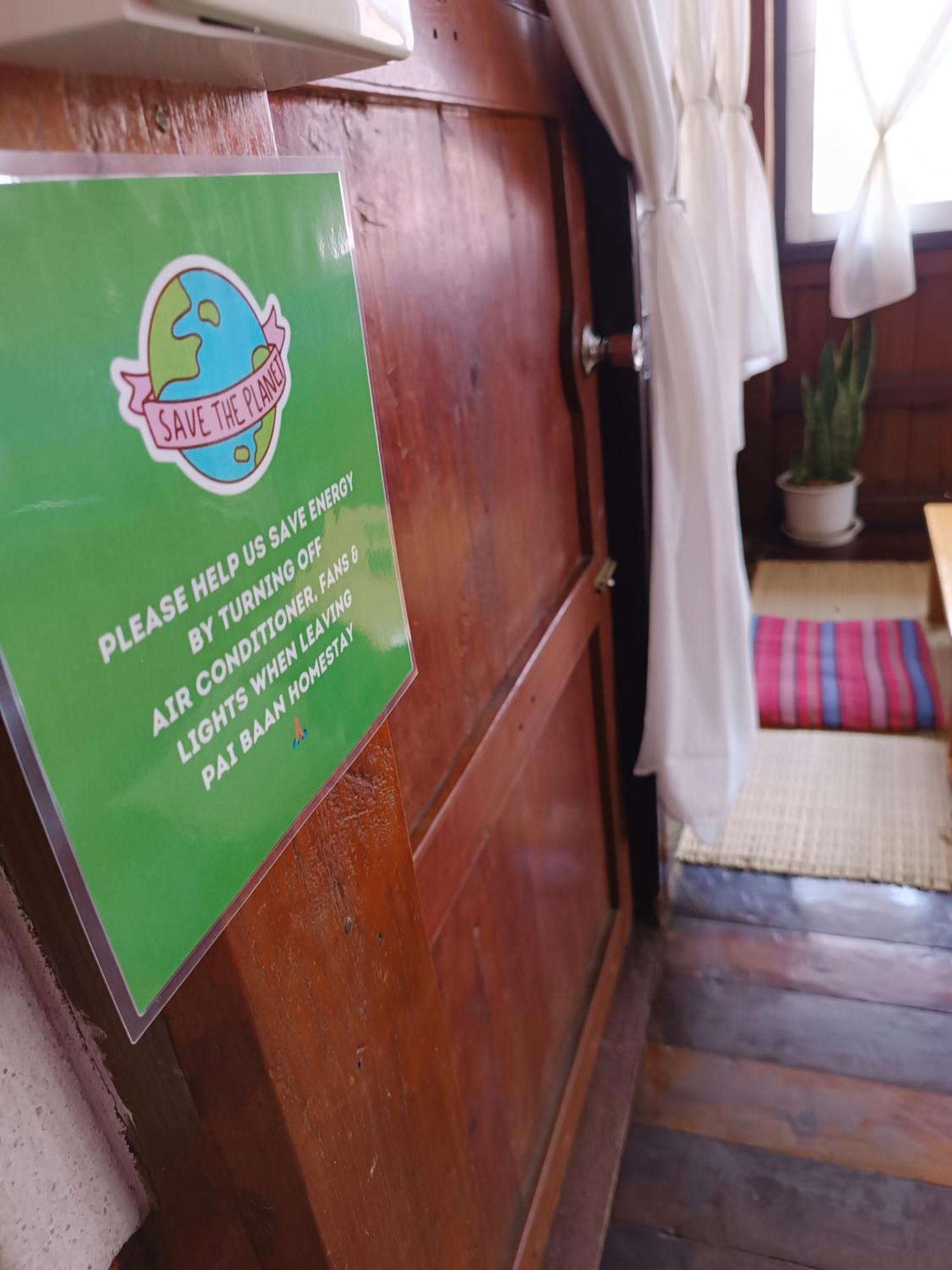 Pai Baan Homestay ปายบ้าน โฮมสเตย์ ถนนคนเดินปาย Eksteriør billede