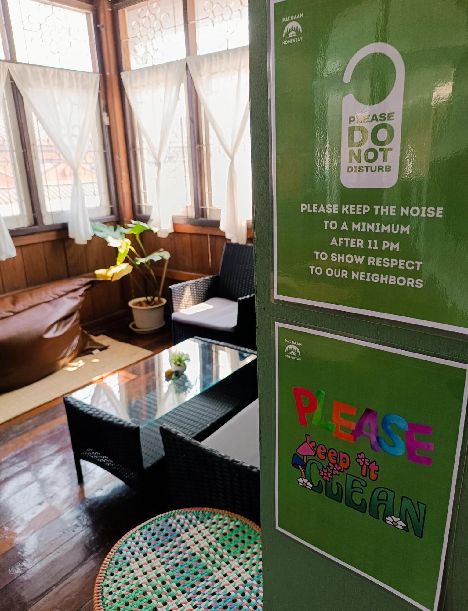Pai Baan Homestay ปายบ้าน โฮมสเตย์ ถนนคนเดินปาย Eksteriør billede
